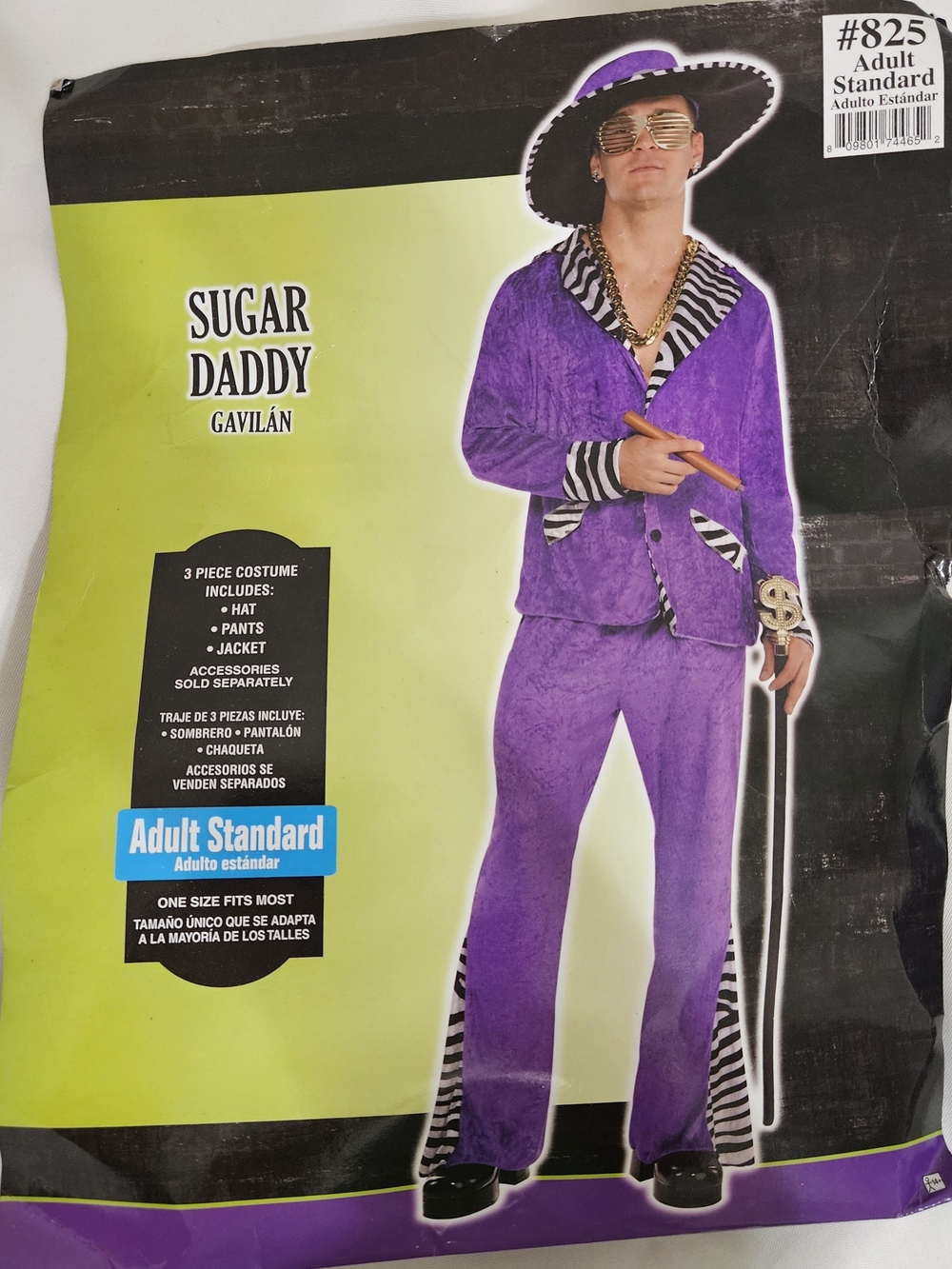 Sugar Daddy Purple Men’s Costume